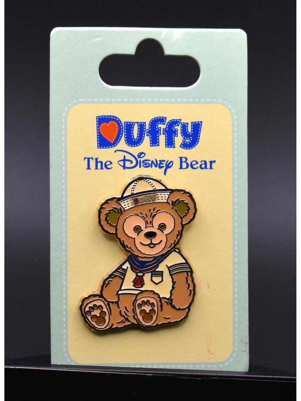Disney HKDL Hong Kong Sailor Duffy Bear Sitting Pin (C6)